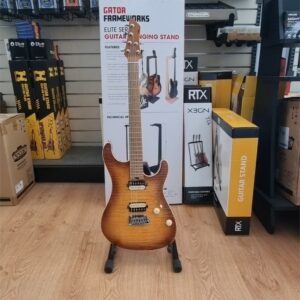 Guitare électrique  Eko Fire 401 Aurora Flamed Amber Burst